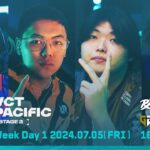 VCT Pacific – Regular Season – Super Week Day 1