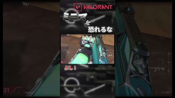 ミニマを恐れるな　#shorts #ヴァロラント #valorant