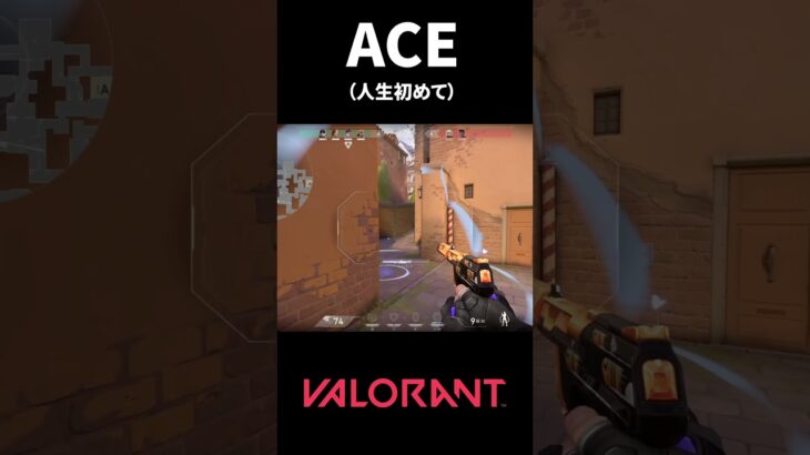 人生初めてACE取れました【valorant】#VALORANT #ヴァロラント #ValorantClips #ラビット3