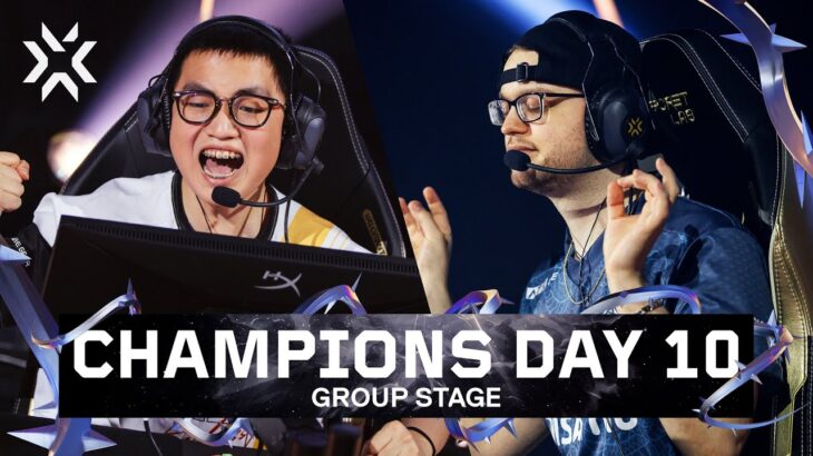 PRX vs. EDG – VALORANT Champions Seoul – Group Stage Day 10