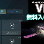 ヴァロラントポイント（VP）の無料入手方法！【valorantスキン】