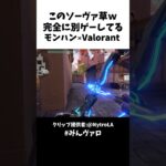 このソーヴァ草ｗ完全に別ゲーでモンハン×Valorantコラボｗｗｗ　#shorts #valorant #valorantclips