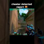 Cheater detected report phoenix #valorant #valorantclips #valoranthighlights