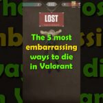 The Most Embarrassing Moments In Valorant