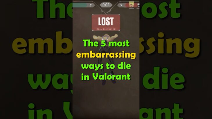 The Most Embarrassing Moments In Valorant