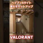 【VALORANT/ヴァロラント】ヘイブンAの下水から来た敵を全員倒せるハイドゲージ