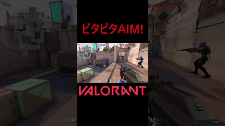 【VALORANT】ビタビタAIM! #shorts #valorant #valorantclips #valorantクリップ #valorantキル集 #ヴァロラント #valorantショート