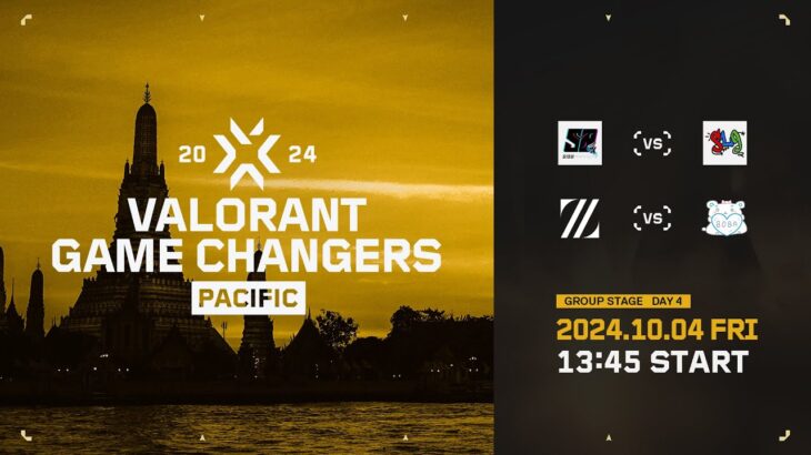 VALORANT Game Changers 2024 Pacific – Group Stage Day 4