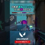 これが適当フラッシュうった罰ってこと【VALORANT ヴァロラント】#shorts