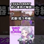 CSVALORANT初心者向け解説！  #CSVALORANT #CSヴァロラント #valorant #ヴァロラント #新人vtuber #shorts