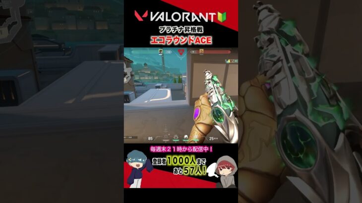 今年最後のヴァロラントをACEで締める男【VALORANT】#shorts