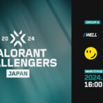 VALORANT Challengers Japan 2024 Split 3 Main Stage Round Robin Group A Day 3