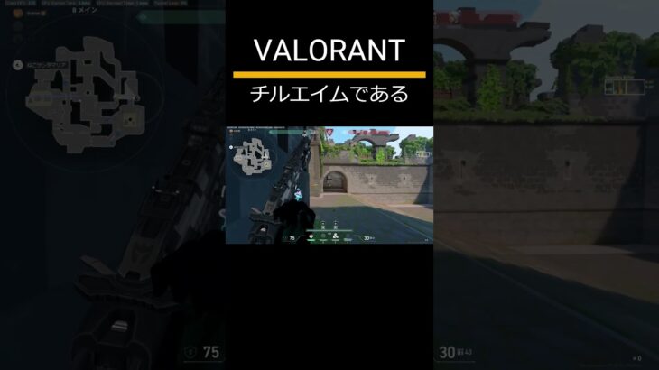 【VALORANT】撃ち直しと落ち着く大切さ  #valorant #ヴァロラント #valorantclips #shorts