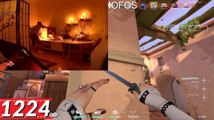 Valorant Pro’s House Almost Caught Fire During a Stream | Most Watched VALORANT Clips V1224