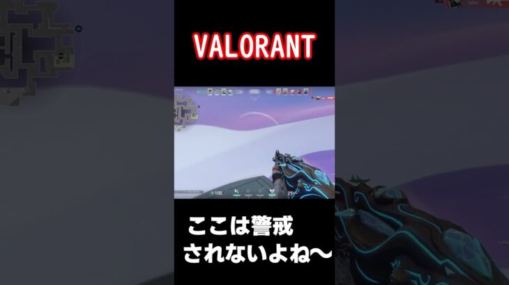 低ランク帯だから刺さるんだよね～#shorts #VALORANT#ヴァロラント#神プレイ