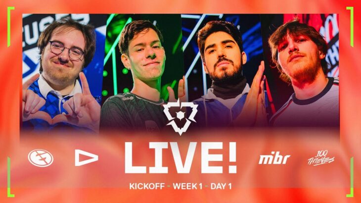 MIBR vs. 100T – VCT Americas Kickoff