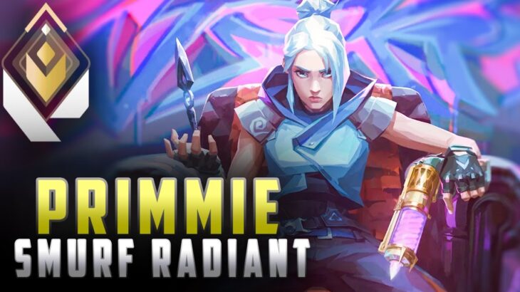 PRIMMIE – SMURF IN RADIANT | VALORANT MONTAGE #HIGHLIGHTS