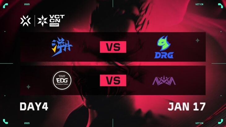 TE vs DRG – EDG vs NOVA – DAY 4 – VCT CN Kickoff 2025