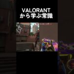 VALORANTから学ぶ常識 #valorant #shorts #valoranthighlights  #ヴァロラント