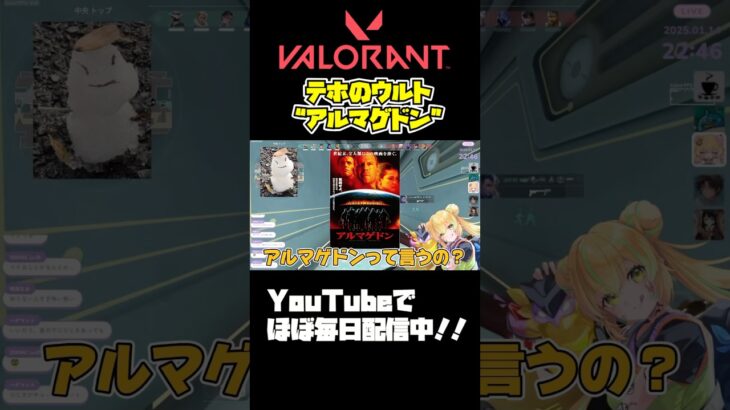 【#VALORANT 】テホマゲドン#ヴァロラント #valorantclips #shorts #fps #参加型