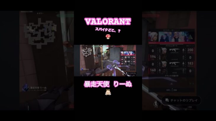 いつもすまない。(ぽんちゃん視点📽🐭) #valorant  #ヴァロラント #shorts