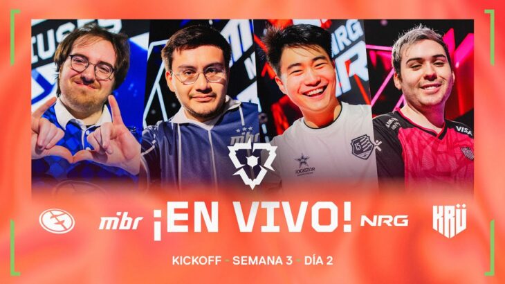 EG vs MIBR / NRG vs KRÜ — VCT Americas Kickoff — Semana 3 Día 2