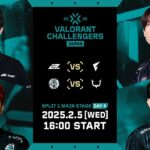 VALORANT Challengers Japan 2025 Split 1 Main Stage Day 4