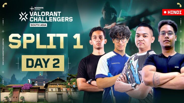 [HINDI] VALORANT Challengers South Asia 2025 Split 1 – Day 2