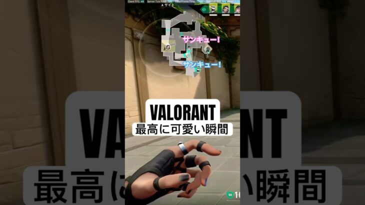 VALORANT最高に可愛い瞬間 #valorant #ヴァロラント