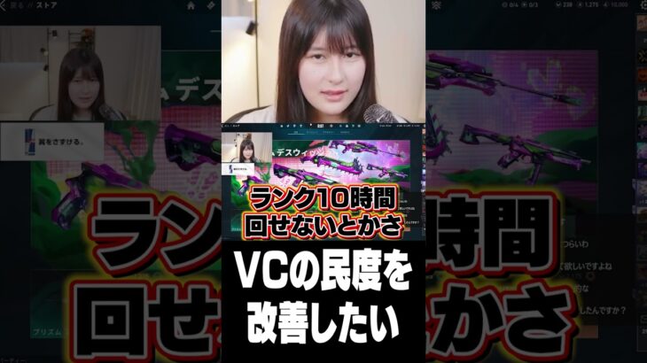 VCの民度を改善したいaco【VALORANT】