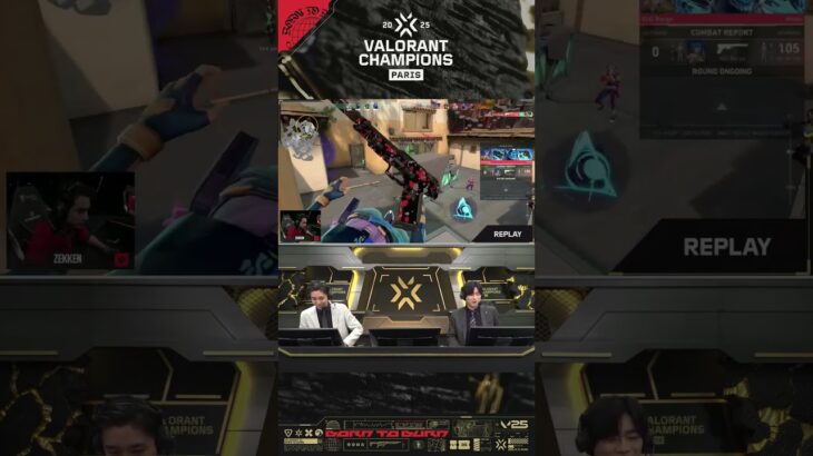 XLG Rarga 一瞬すぎるダブルキルにキャスター陣も驚愕…😱 #valorant #shorts #valorantclips