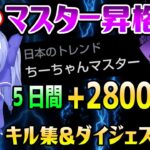 爆速のマスター昇格を果たしたちーちゃん D4～昇格 5日間ダイジェスト【勇気ちひろ/にじさんじ/切り抜き/APEX】