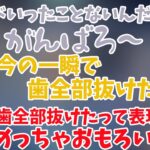 英リサの歯抜け萌声を聞いた小雀ととの表現を聞いて笑顔になる如月れん【如月れん/小雀とと/英リサ/神成きゅぴ/兎咲ミミ/ぶいすぽ/切り抜き】