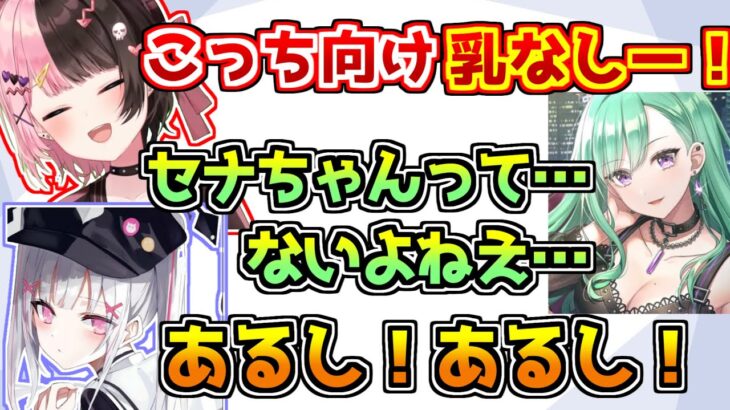 旅行でもぶいすぽメンバーに絶壁をいじられる空澄セナ【ぶいすぽっ！】