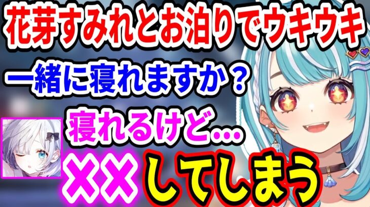 【てぇてぇまとめ】初コラボで花芽すみれとご飯とお泊りが決定して喜ぶ白波らむねｗ【ぶいすぽ/白波らむね/花芽すみれ/APEX/切り抜き】