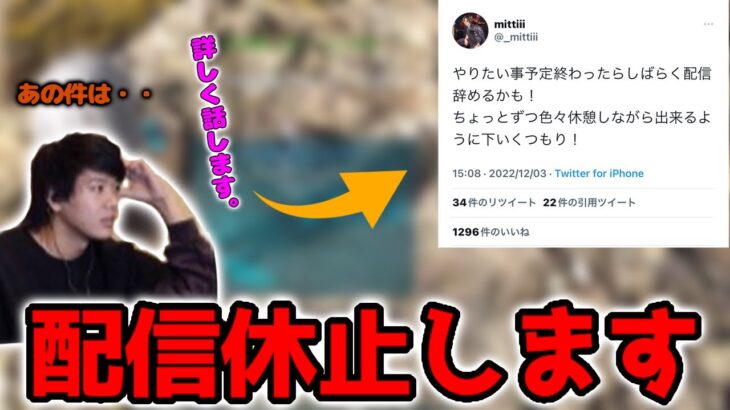 【スト鯖ARK】炎上中のみっちー”あの件”についてはなし、休止理由を語る 【bobsappaim/stylishnoob/mittiii/切り抜き】