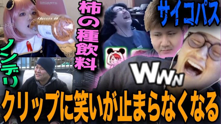 【じゃすと見る】他の配信者の面白クリップに笑い過ぎてしにそうになるじゃす【じゃすぱー切り抜き】