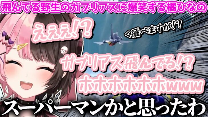 飛んでる野生のガブリアスに爆笑する橘ひなのwww【橘ひなの/ぶいすぽ/切り抜き】