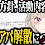 ブイアパ解散について話す小森めと&解散後の活動方針と活動内容は・・・【切り抜き/ブイアパ/雑談】