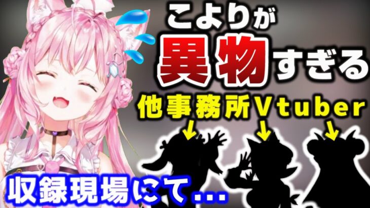 【アウェイ？】自分以外、別の事務所所属Vtuberしかいない現場で収録をしてきたこよちゃんｗｗｗ【ホロライブ6期生/博衣こより/切り抜き】