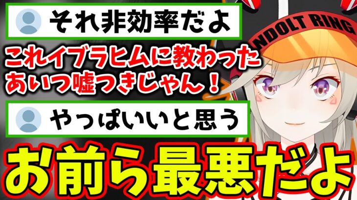 イブラヒムの名前を出したらすぐに手のひら返す視聴者に呆れる小森めと【小森めと/ぶいすぽっ！/切り抜き】