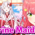 Miko saw Ayame’s new outfit that made her looks more like Shrine maiden than Miko [Hololive Eng Sub]