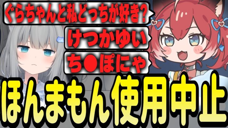 あることが原因で民度が悪化しほんまもんの使用を中止するなちょ猫【Nachoneko/甘城なつき/赤見かるび/切り抜き】