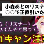 だこちてに対するネガキャンコメントに注意喚起をする小森めと【ぶいすぽっ！/切り抜き】