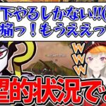 【Mondo切り抜き】絶望的な状況でさすがのMondoも声が裏返ってしまって爆笑しまくる小森めととひなーのwww【APEX/V最協決定戦/Mondo/橘ひなの/小森めと/Cpt】