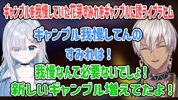 【RUSTストサバ】ギャンブルを我慢していた花芽すみれをギャンブルに誘うイブラヒム【イブラヒム/花芽すみれ/にじさんじ切り抜き/ぶいすぽ切り抜き】