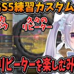 【V最協S5】V最練習カスタムでも安定火力のロングボウ&久しぶりのリピーターで楽しくなる兎咲ミミ【胡桃のあ/樋口楓/みこだよ/ぶいすぽ/切り抜き/APEX】