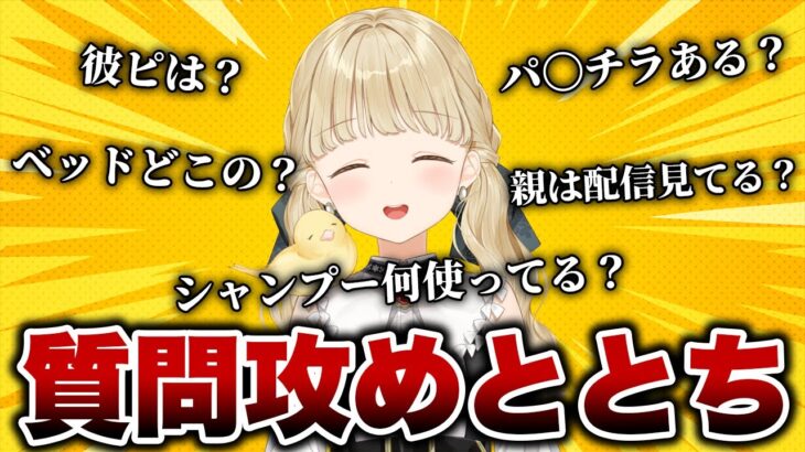 作業配信のつもりだったのに質問攻めにあうととちが可愛すぎた【小雀とと/ぶいすぽ/切り抜き】