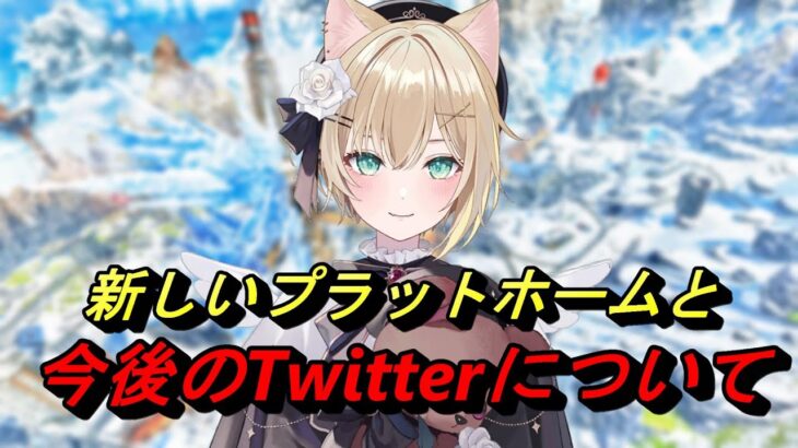 【APEX】新しいプラットホームと今後のTwitterについて話す胡桃のあ【ぶいすぽ/切り抜き】