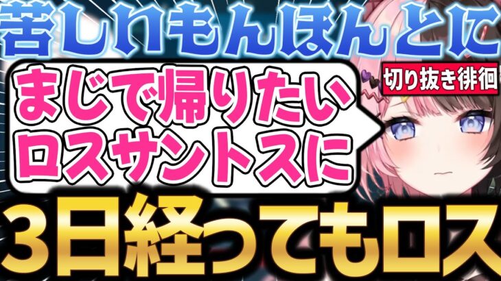 スト鯖GTA終了から3日経ってもロスが消えずロスサントスに帰りたい橘ひなの [#橘ひなの  /#切り抜き /ぶいすぽ]